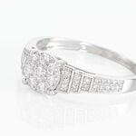 Bague Andreas Or Blanc Diamant - Bagues avec pierre Femme | Histoire d&rsquo;Or