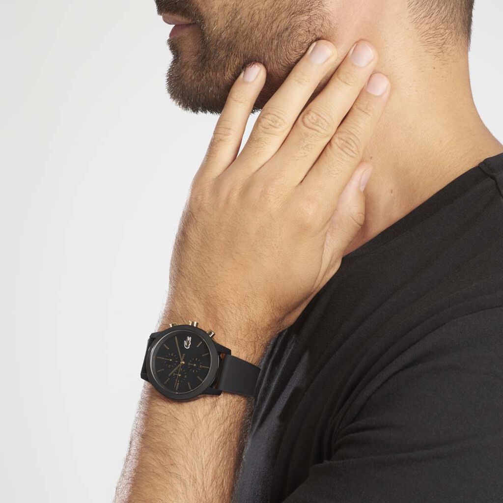 Montre Lacoste 12.12 Noir - Montres Homme | Histoire d’Or