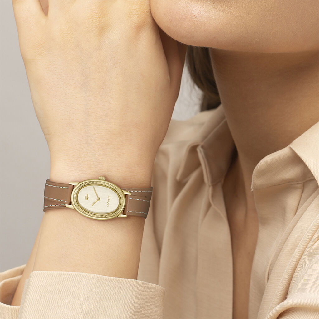 Montre Lacoste Parisienne Doré - Nouveautés Femme | Histoire d’Or