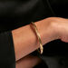 Jonc Dezia Or Jaune - Bracelets joncs Femme | Histoire d’Or