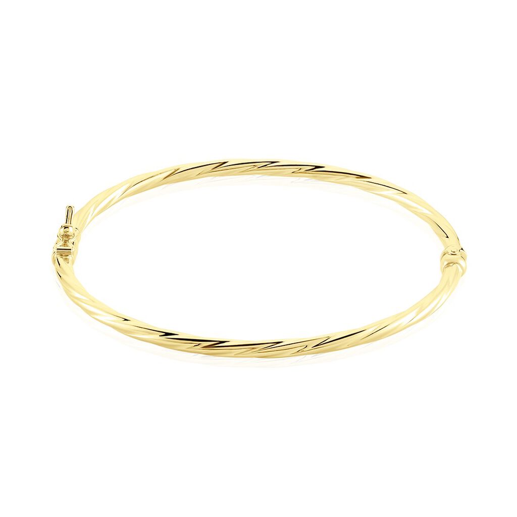 Jonc Amity Or Jaune - Bracelets joncs Femme | Histoire d’Or