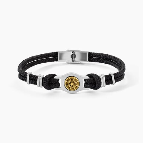 Bracelet Paulette Acier Blanc - Bracelets cordon Homme | Histoire d’Or