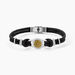 Bracelet Paulette Acier Blanc - Bracelets cordon Homme | Histoire d’Or