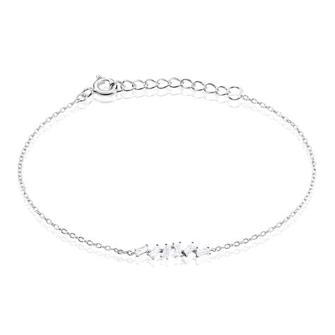 Bracelet Adonia Argent Blanc Oxyde De Zirconium - Bracelets Femme | Histoire d&rsquo;Or