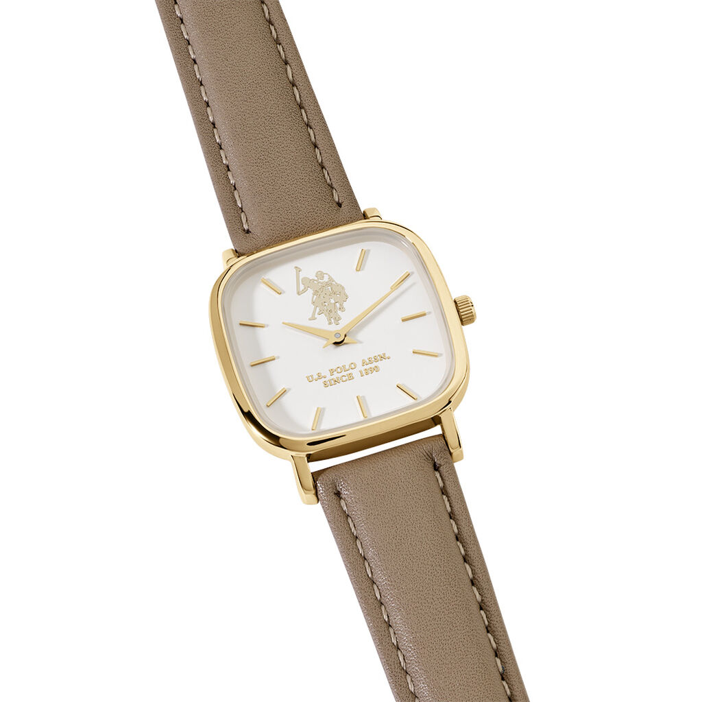 Montre U.S. Polo Us Polo Keira Blanc - Montres Femme | Histoire d&rsquo;Or