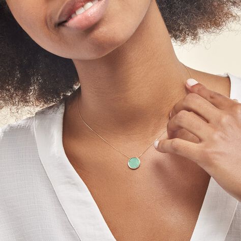 Collier Florica Or Jaune Malachite - Colliers Femme | Histoire d’Or