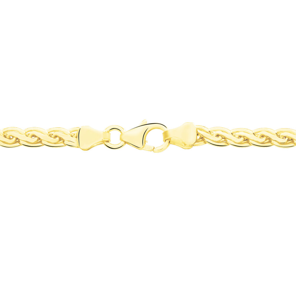 Collier Jayna Maille Palmier Or Jaune - Chaines Femme | Histoire d&rsquo;Or