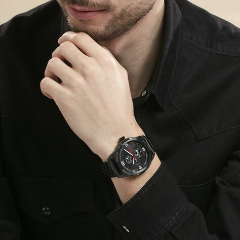 Montre Hugo Grip Noir - Montres Homme | Histoire d’Or
