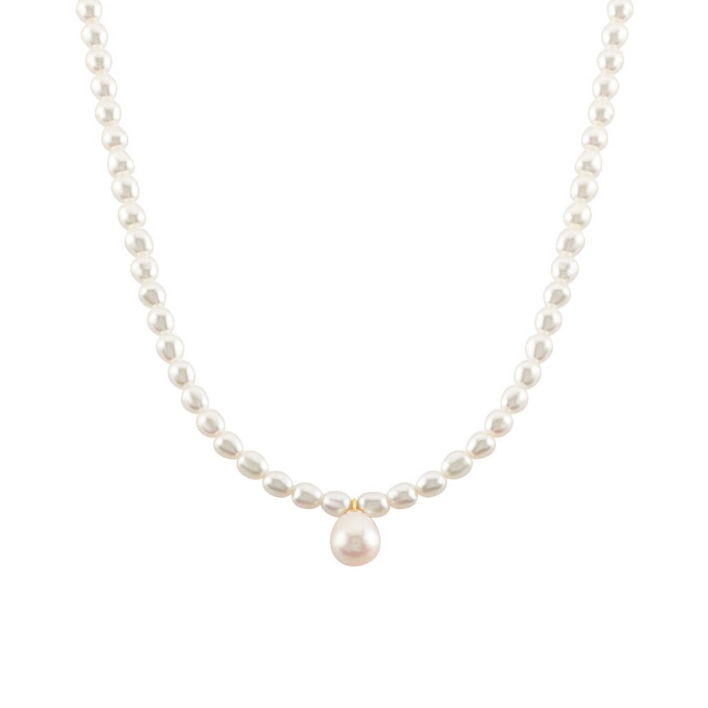 Collier Stella-rose Or Jaune Perle De Culture - Colliers Femme | Histoire d&rsquo;Or