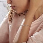 Bracelet Martta Argent Blanc - Bracelets Femme | Histoire d&rsquo;Or