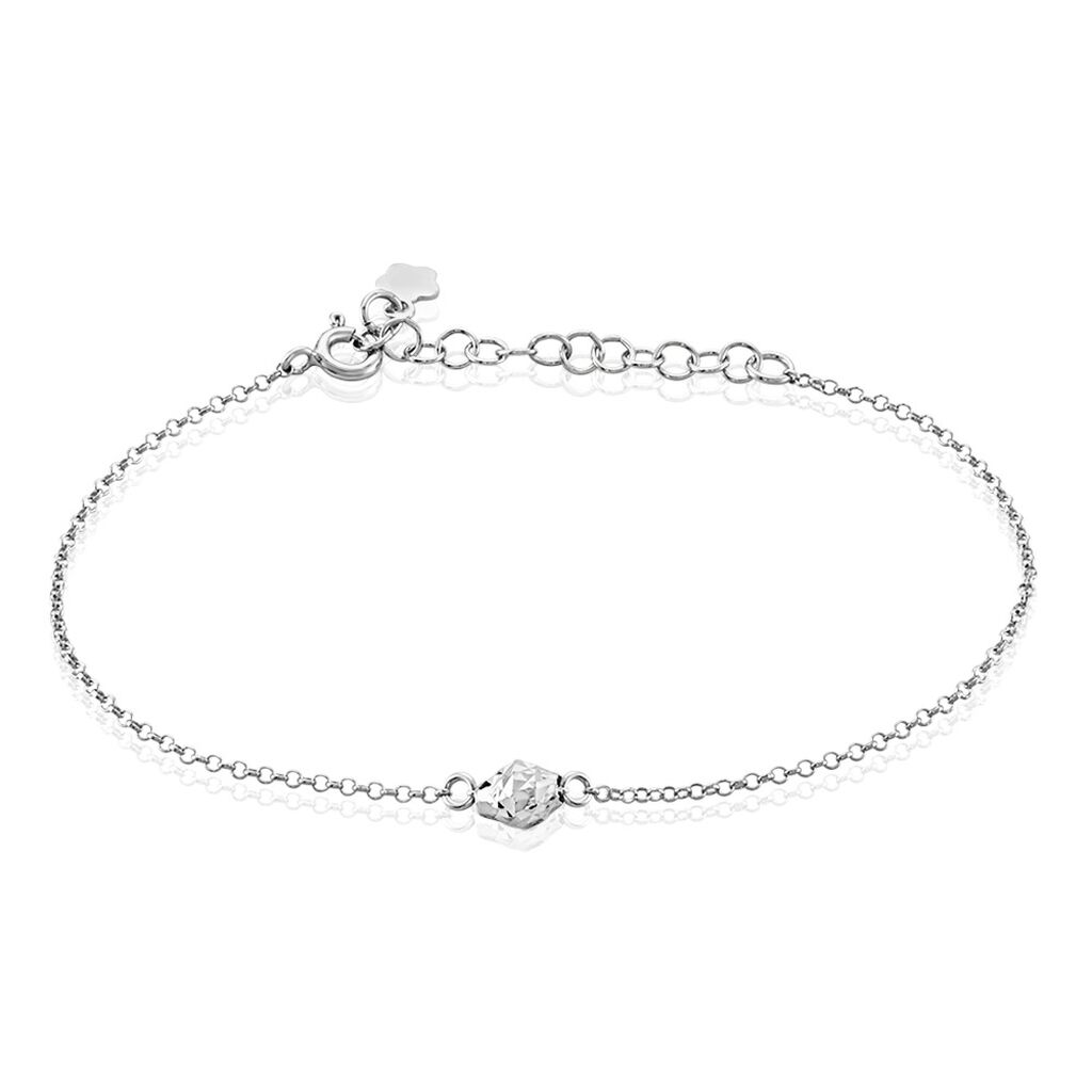Bracelet Argent Blanc Jacquotte - Bracelets Femme | Histoire d&rsquo;Or