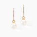 Boucles D'oreilles Pendantes Baroque Or Jaune Perle De Culture - Boucles d'oreilles pendantes Femme | Histoire d’Or