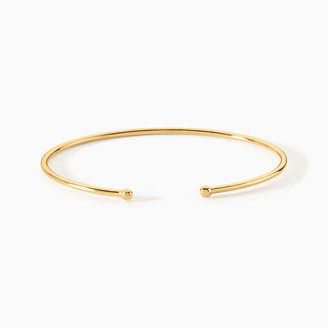 Bracelet Jonc Sigurd Argent Dor&eacute; A L'Or 750/1000 - Bracelets joncs Femme | Histoire d&rsquo;Or