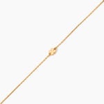 Bracelet Shanti Plaqu&eacute; Or Jaune - Bijoux sans pierre Femme | Histoire d&rsquo;Or