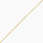 Bracelet Natasha Argent Dor&eacute; A L'Or 750/1000 Oxyde De Zirconium - Bracelets Femme | Histoire d&rsquo;Or