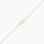 Cha&icirc;ne De Cheville Carlisa Or Jaune - Cha&icirc;nes de cheville Femme | Histoire d&rsquo;Or