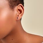 Boucles D'oreilles D&eacute;pareill&eacute;es Jardins D'hiver Plaqu&eacute; Or Oxyde - Boucles d'oreilles fantaisie Femme | Histoire d&rsquo;Or