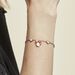 Bracelet Disney Acier Doré Rose Oxyde - Bracelets fantaisie Femme | Histoire d’Or