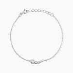 Bracelet Esperance Argent Blanc Oxyde De Zirconium - Bracelets Femme | Histoire d&rsquo;Or