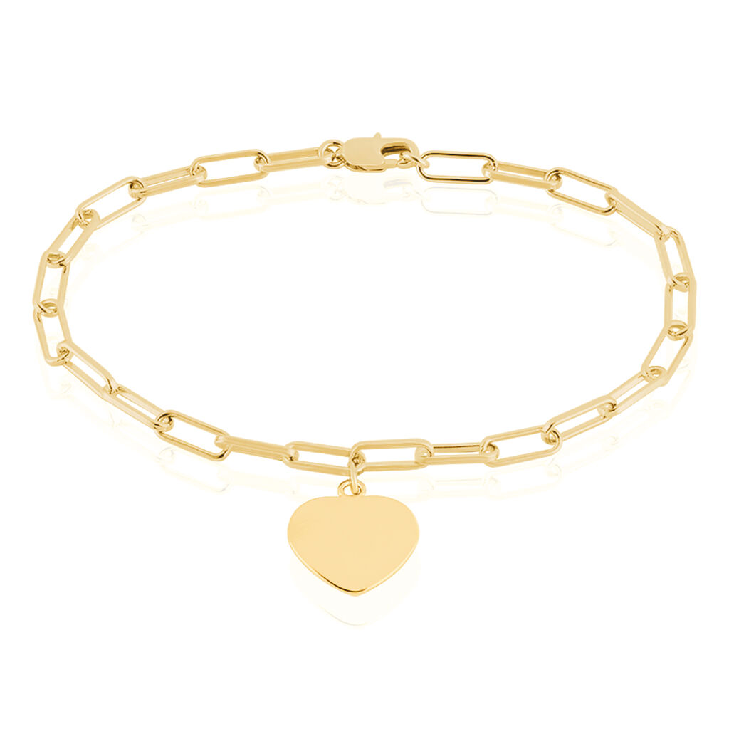 Bracelet Neala Plaqué Or Jaune - Bracelets Coeur Femme | Histoire d’Or