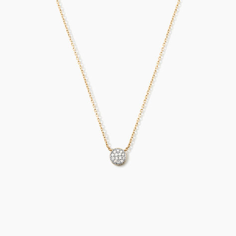 Collier Teani Or Jaune Diamant - Colliers Femme | Histoire d’Or
