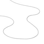 Cha&icirc;ne Imad Maille Gourmette Or Blanc - Chaines Famille | Histoire d&rsquo;Or