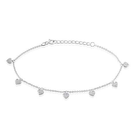 Bracelet Anasse Argent Blanc Oxyde De Zirconium - Bracelets Femme | Histoire d&rsquo;Or