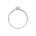 Bague Armelle Or Blanc Oxyde - Bagues avec pierre Femme | Histoire d’Or