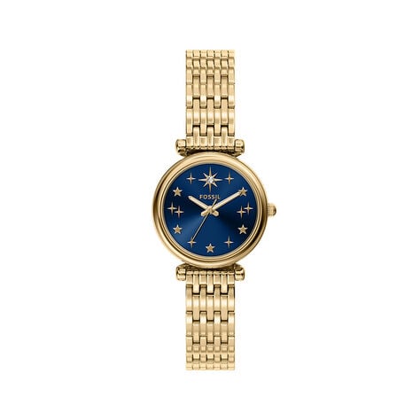 Montre Fossil Carlie Mini Bleu - Montres Femme | Histoire d&rsquo;Or
