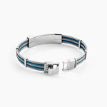 Bracelet Jourdan Herens Acier Blanc - Bracelets Homme | Histoire d&rsquo;Or