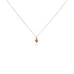 Collier Aricia Or Rose - Colliers Enfant | Histoire d&rsquo;Or