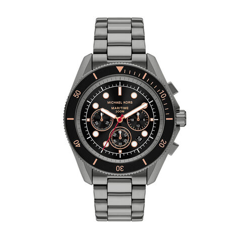 Montre Michael Kors Maritime Noir - Montres Homme | Histoire d’Or