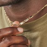 Collier Danae Plaquette Or Bicolore - Chaines Homme | Histoire d&rsquo;Or