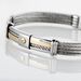 Bracelet Davilia Or Acier Bicolore - Bracelets Homme | Histoire d’Or