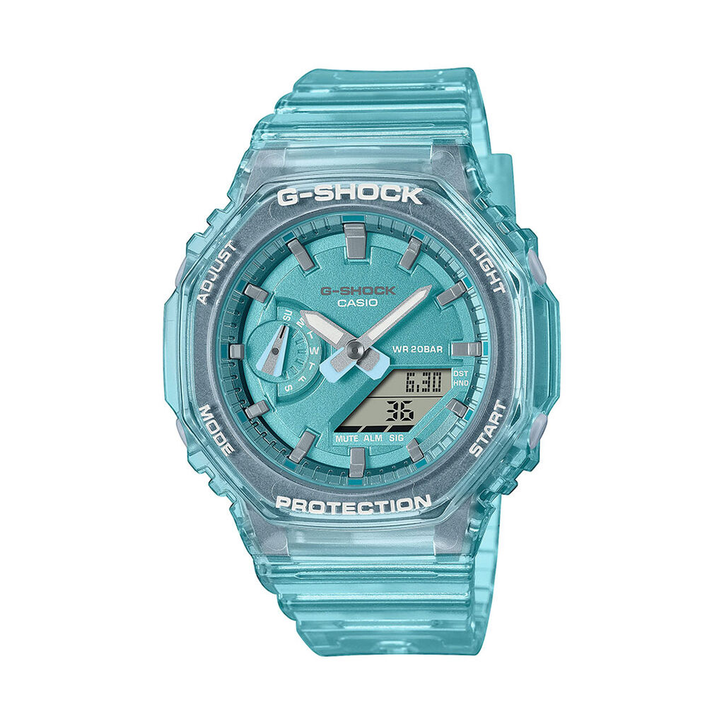 Montre Casio G-shock Bleu - Montres Femme | Histoire d&rsquo;Or