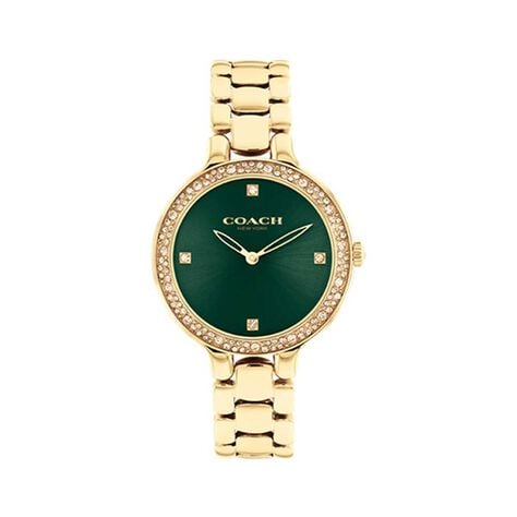 Montre Coach Chelsea Vert - Anniversaire Femme | Histoire d&rsquo;Or