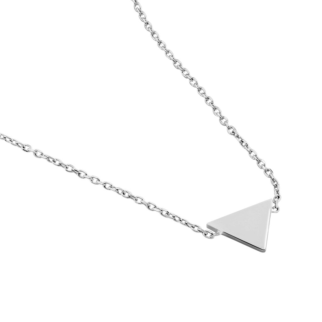 Collier Trilia Argent Blanc - Colliers fantaisie Femme | Histoire d’Or