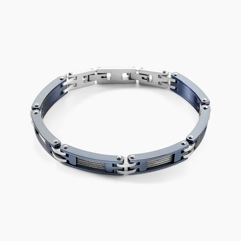 Bracelet Jourdan Acier - Bijoux sans pierre Homme | Histoire d&rsquo;Or