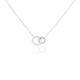 Collier Ananth Argent Blanc Oxyde De Zirconium - Colliers fantaisie Femme | Histoire d’Or