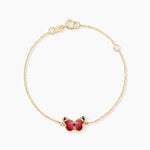 Bracelet Sulivia Papillon Or Jaune - Bracelets Enfant | Histoire d&rsquo;Or
