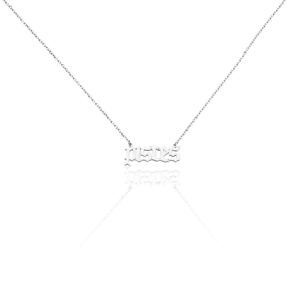 Collier Argent Blanc Astro - Colliers Zodiaque Femme | Histoire d’Or