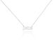 Collier Argent Blanc Astro - Colliers Zodiaque Femme | Histoire d’Or