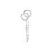 Bijou D'oreille Unitaire Argent Blanc Gretus Oxydes De Zirconium - Boucles d'oreilles fantaisie Femme | Histoire d’Or