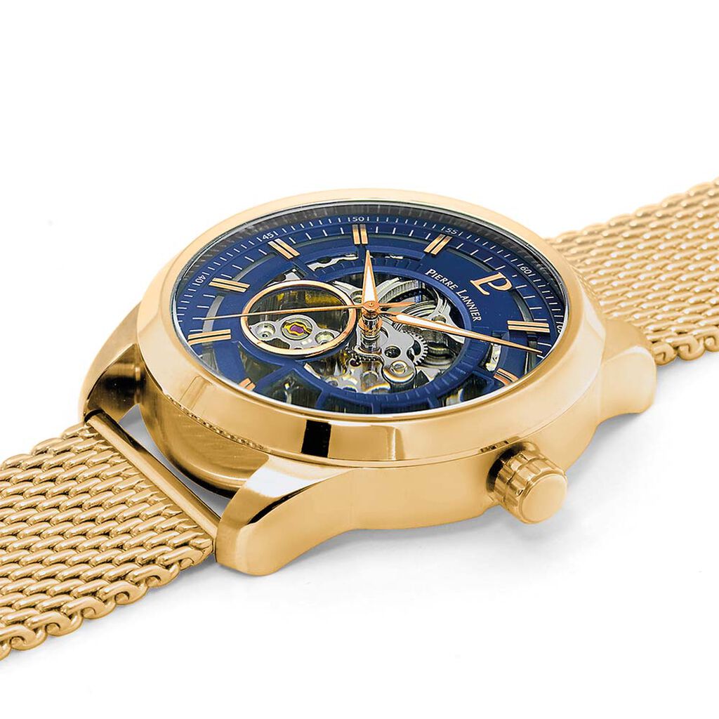 Montre Pierre Lannier Automatic Bleu - Montres Homme | Histoire d’Or