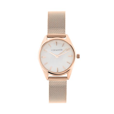 Montre Codhor Aly Nacré Rose - Montres Femme | Histoire d’Or
