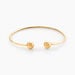 Bracelet Jonc Davina Boules Or Jaune - Bracelets joncs Femme | Histoire d’Or