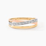 Bague Baliatina Or Tricolore Diamant - Bagues avec pierre Femme | Histoire d&rsquo;Or