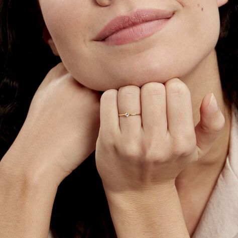 Bague Solitaire Samantha Or Jaune Diamant - Bagues solitaires Femme | Histoire d’Or