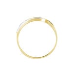 Bague Calypso Or Jaune Diamant - Bagues avec pierre Femme | Histoire d&rsquo;Or