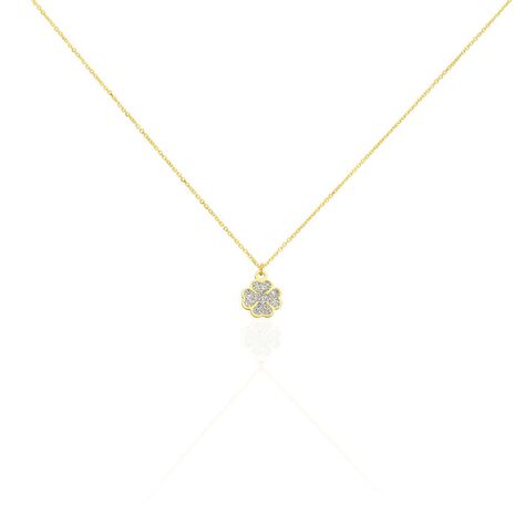 Collier Or Jaune Gontranie - Colliers Trèfle Femme | Histoire d’Or